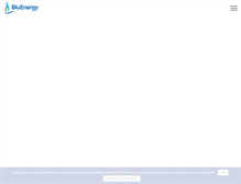 Tablet Screenshot of bluenergysrl.it